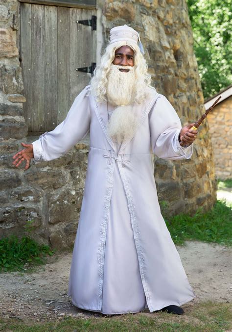 Deluxe Mens Harry Potter Dumbledore Costume