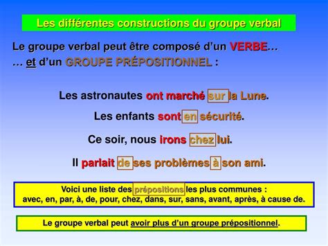 C Est Quoi Un Groupe Prepositionnel  Communauté MCMS™.