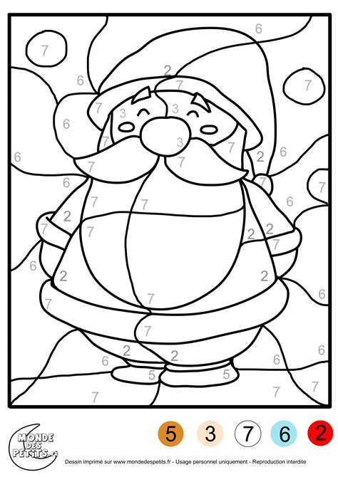 Belle Coloriage De Noel Petite Section  Des Milliers de Coloriage