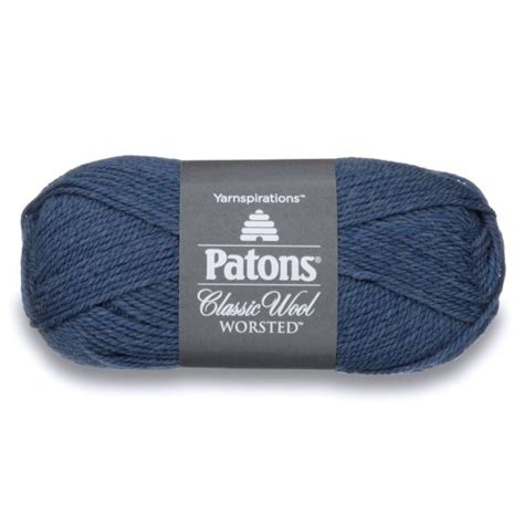 Patons Classic Wool Yarn New Denim