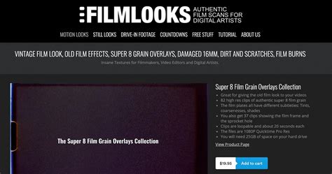 One stop shop for film looks and vintage scans. Free Film Grain Overlays For That Cinematic Look