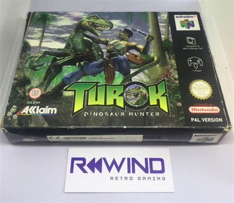 Turok Dinosaur Hunter N64 Rewind Retro Gaming