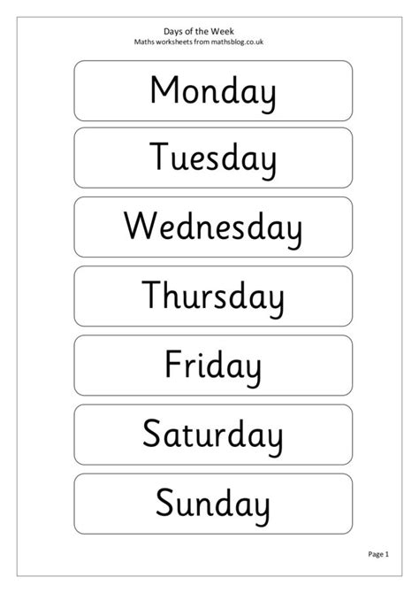 Maybe you would like to learn more about one of these? Days of the Week - Word Scramble Worksheet for 1st - 3rd ...