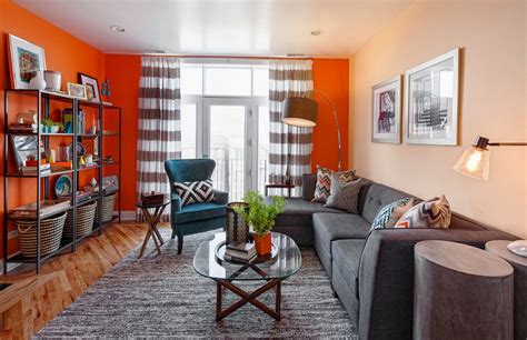 The ultimate living room sale. Fall Into Orange: Living Room Accents for All Styles