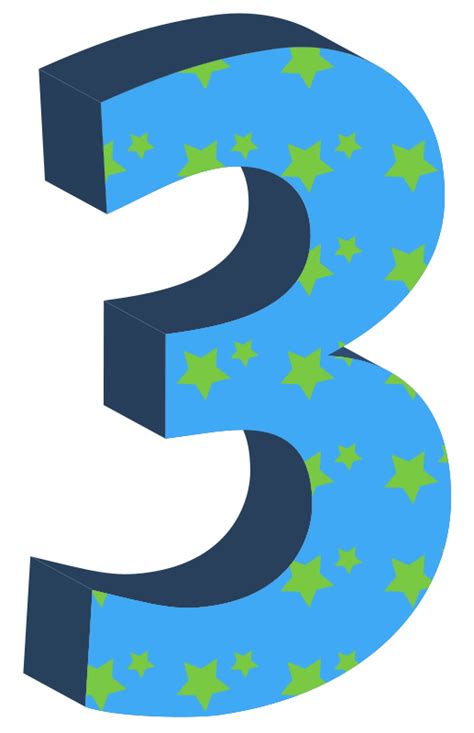 Игра две трубы 3д на двоих. Number 3 Clip Art - ClipArt Best