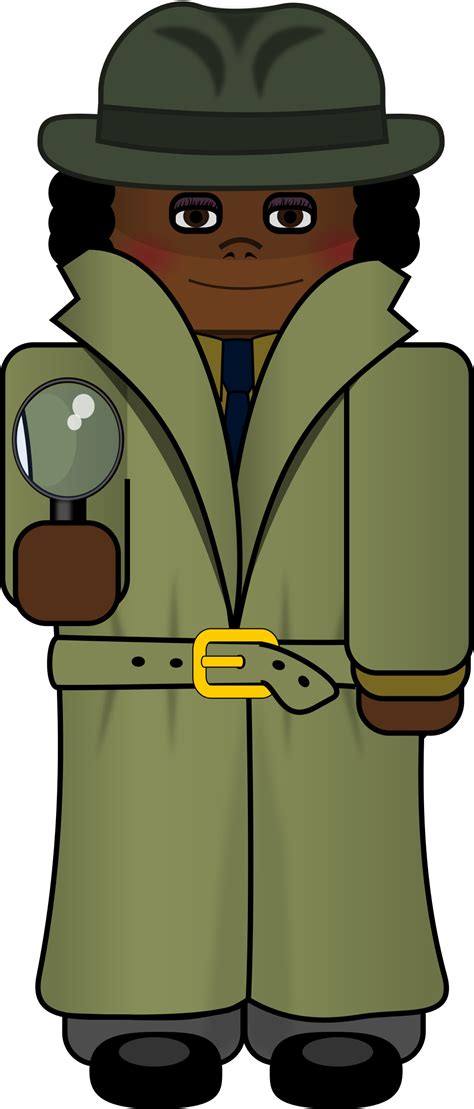 Clipart - Detective