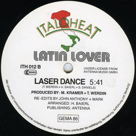 Latin heavy cavalry was recruited from the warriors and knights of italy, france, the low countries, germany and the crusader states. Laser Light - Latin Lover mp3 buy, full tracklist