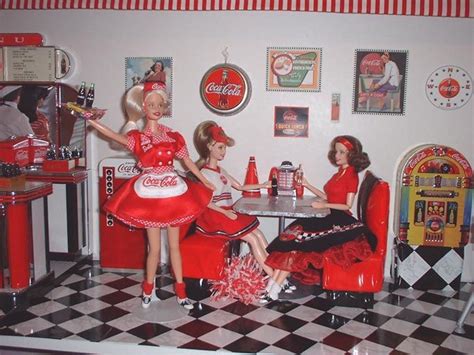 lisas barbies the soda shop barbie diorama barbie vintage barbie dolls