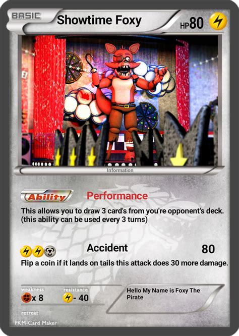 So What Do You Think Of These Custom Fnaf Pokemon Cards That I Made