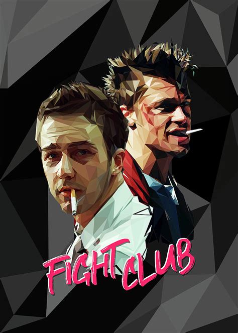 Fight Club Painting By Art Nesia Fine Art America