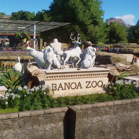 Banoa Zoo Entrance Building Planetzoo