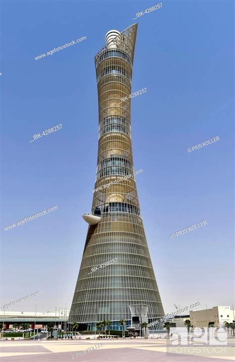 Aspire Tower Doha Qatar Stock Photo Picture And Royalty Free Image