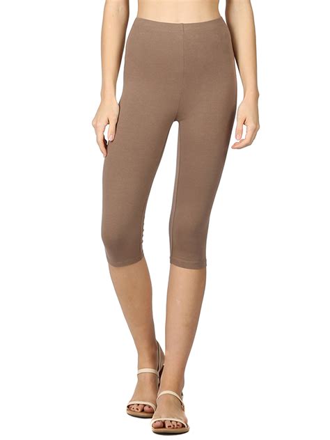 TheLovely Women Plus S 3X Essential Basic Cotton Spandex Stretch