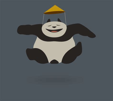 Drawn And Then Cleaned Up In Ae Panda Jumps On Behance Motion