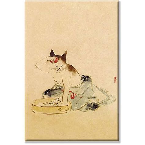 Painting Prints Canvas Prints Art Prints Japanese Cat Gatos Cats