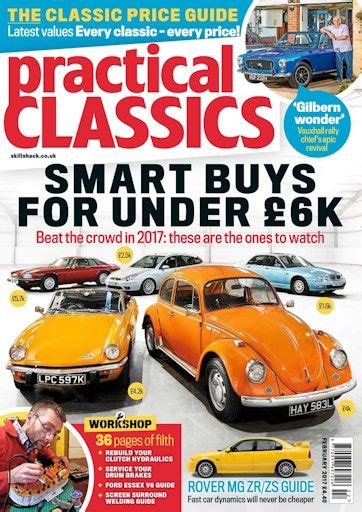 Practical Classics Magazine February 2017 Subscriptions Pocketmags
