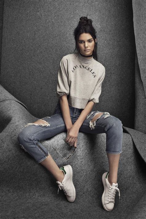 Snaps Kendall Jenner In Adidas Originals For PacSun CNK Daily