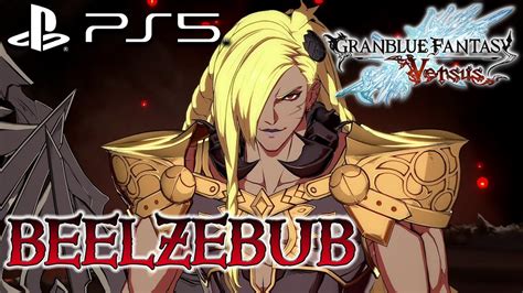 Granblue Fantasy Versus Ps5 Beelzebub Gameplay Nightmare Story