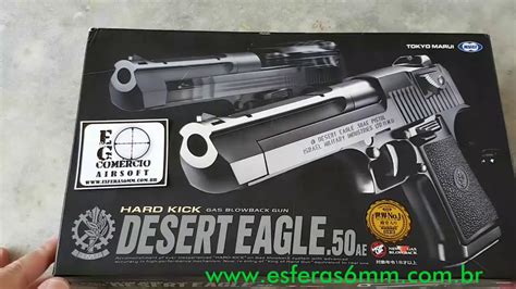 Airsoft Desert Eagle50 Hard Kick Black Tokyo Marui Gbb 6mm Eandg