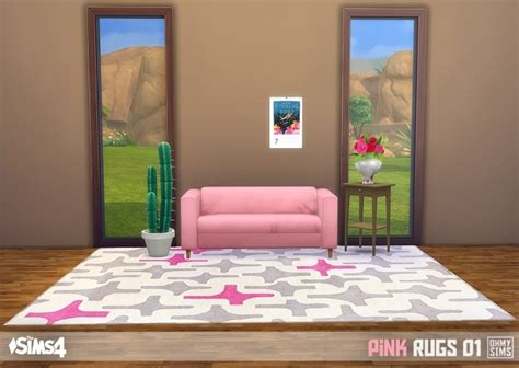 Pink Rugs 01 At Oh My Sims 4 Sims 4 Updates