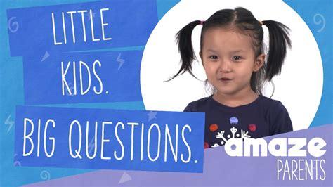 Little Kids Big Questions Amaze Jr Is Here To Help Youtube