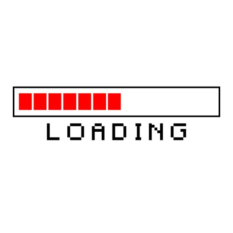 Loading Bar Progress Icon With Transparent Background 17178333 Png