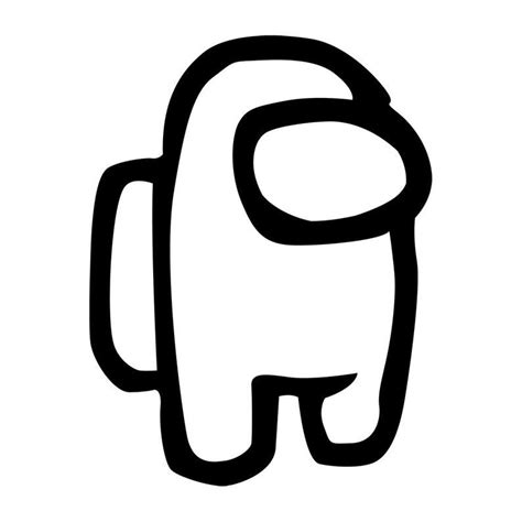 Among Us Coloring Pages Mini Crewmate | Coloring Page Blog