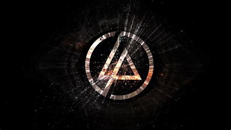 Hd Wallpaper Linkin Park Logo Band Music Night Illuminated No