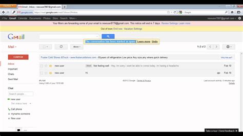 How To Manage Your Spam In Gmail Youtube
