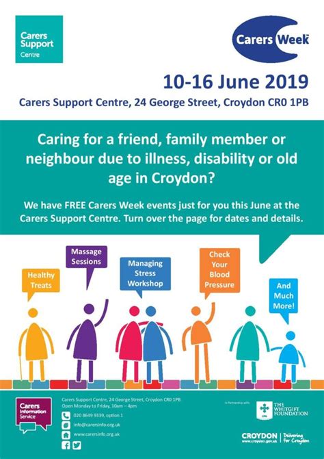 Carers Week 2019 Whats On In June For Croydon Carers Carers