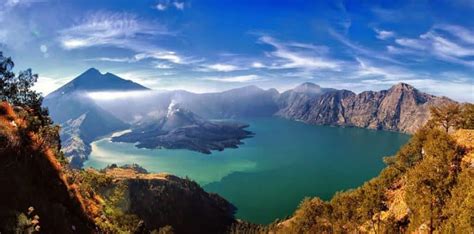How to draw mountains landscape coloring pages for kids. 10 Foto Pemandangan Gunung Rinjani Yang Menakjubkan ...