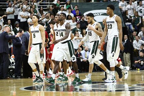 Msu's aaron henry dunks all over michigan's isaiah livers. MSU Basketball Starts "The Change" With Special Uniforms