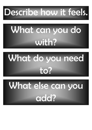 It's essential to really encourage children to speak up so that they may grow out of their shells and make they usually are more excited about dating and mingling with other people. Open ended questions for continous provision! | Teaching ...