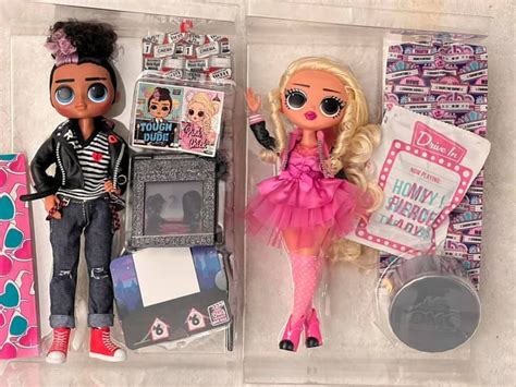 Lol Omg Movie Magic 2 Pack Dolls Set With Tough Dude And Pink Chick