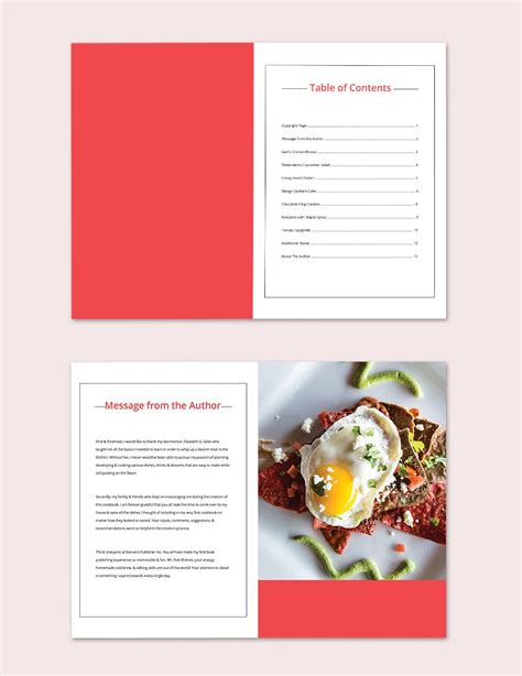 Diy Cookbook Template In Publisher Psd Pages Indesign Word