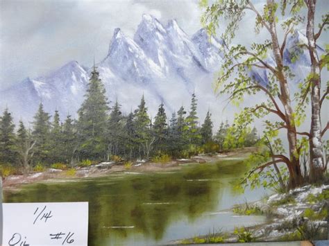 Inspired By Bill Alexander16oil114 Oil Painting Landscape Oil