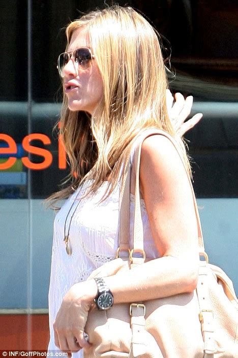 Exclusive Jennifer Aniston Reveals Her Plump New Pout As Her 40th