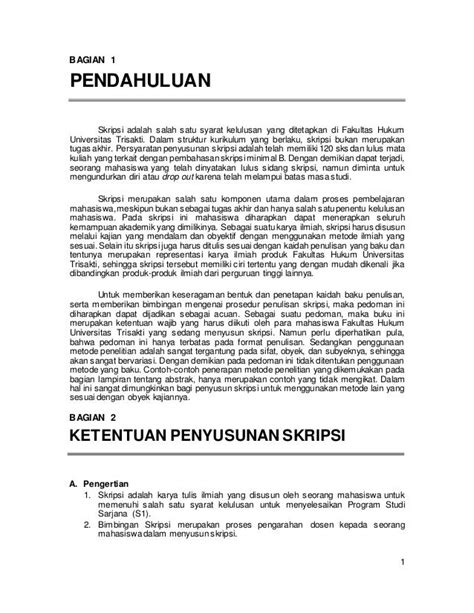 Contoh Penulisan Skripsi Yang Baik Dan Benardot - IMAGESEE