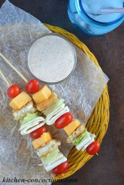 Shrimp tacos are a perfect summer dinner idea! Fish Tacos on a Stick with Taco Ranch Dipping Sauce {Kids ...