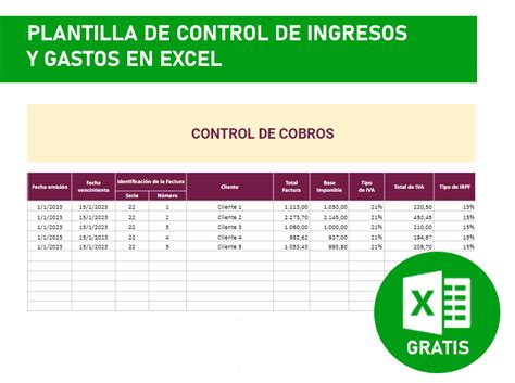Plantilla Excel Para El Control De Pagos De Forma F Cil Plantillas