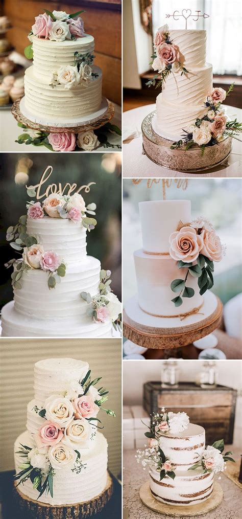 10 Easy Ways To Create A Simple And Elegant Wedding Cake Of Your Own