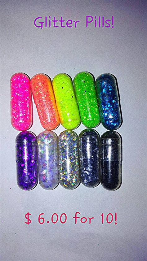 Glitter Pills 10 Great Ts And Party Favors Glitter Pills