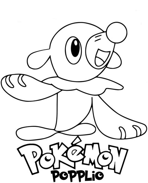 Simple coloring page Pokemon - Topcoloringpages.net