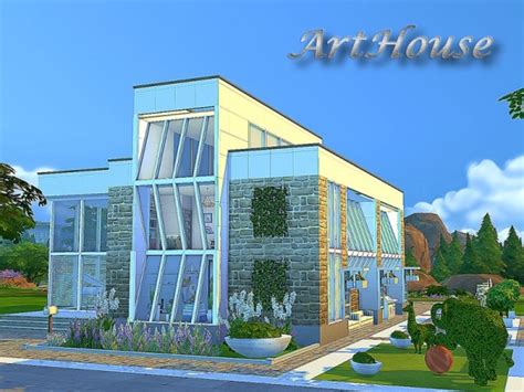 It's compatible with my previous repack so you won't have to download the same thing twice. The Sims Resource: Art House by Sims House • Sims 4 Downloads