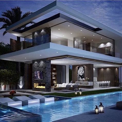 The Rich And Famous Photo Dream House Exterior Modern Mansion