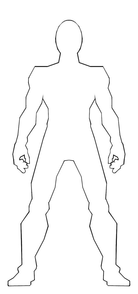 Male Body Template By Ss209 On Deviantart