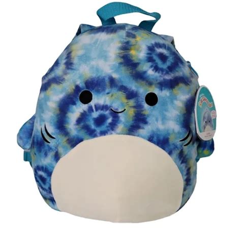 Squishmallows Official Kellytoy Backpack 12 Inch Squishy Soft Plush