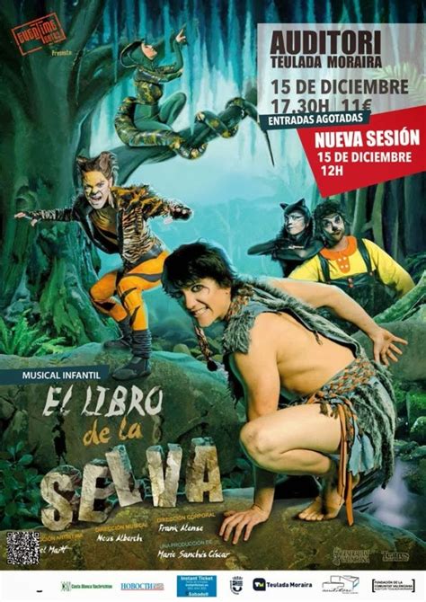 El libro de la selva en letra es uno de los libros de ccc revisados aquí. Alicante para niños: MUSICAL EL LIBRO DE LA SELVA ...
