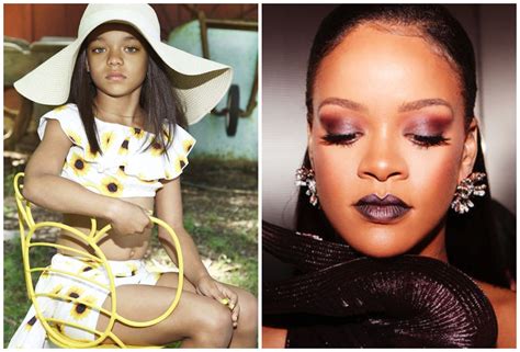 Rihannas Twin Sister Found See The Resemblance Photos