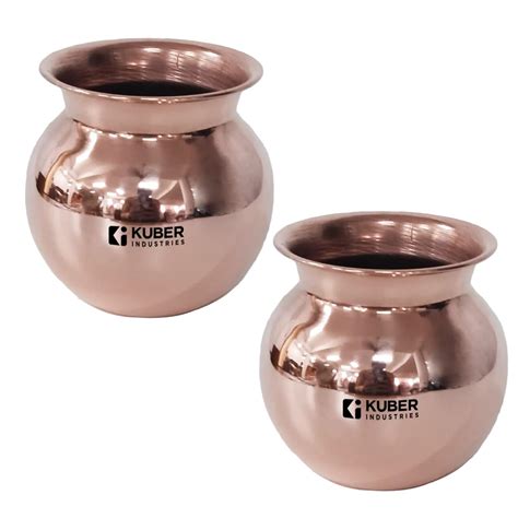 Buy Kuber Industries Copper Lota Kalash For Puja Bpa Free Non Toxic Copper Rustproof